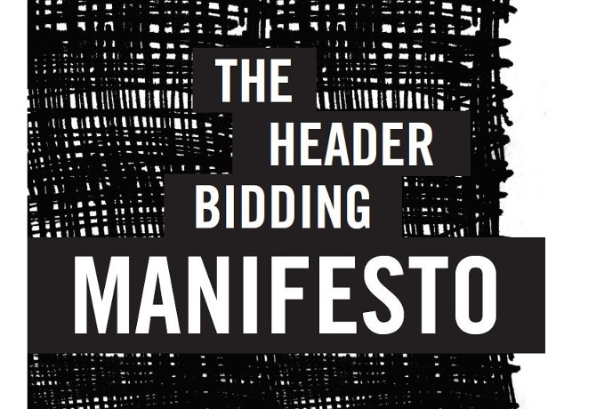 Header Bidding Manifesto